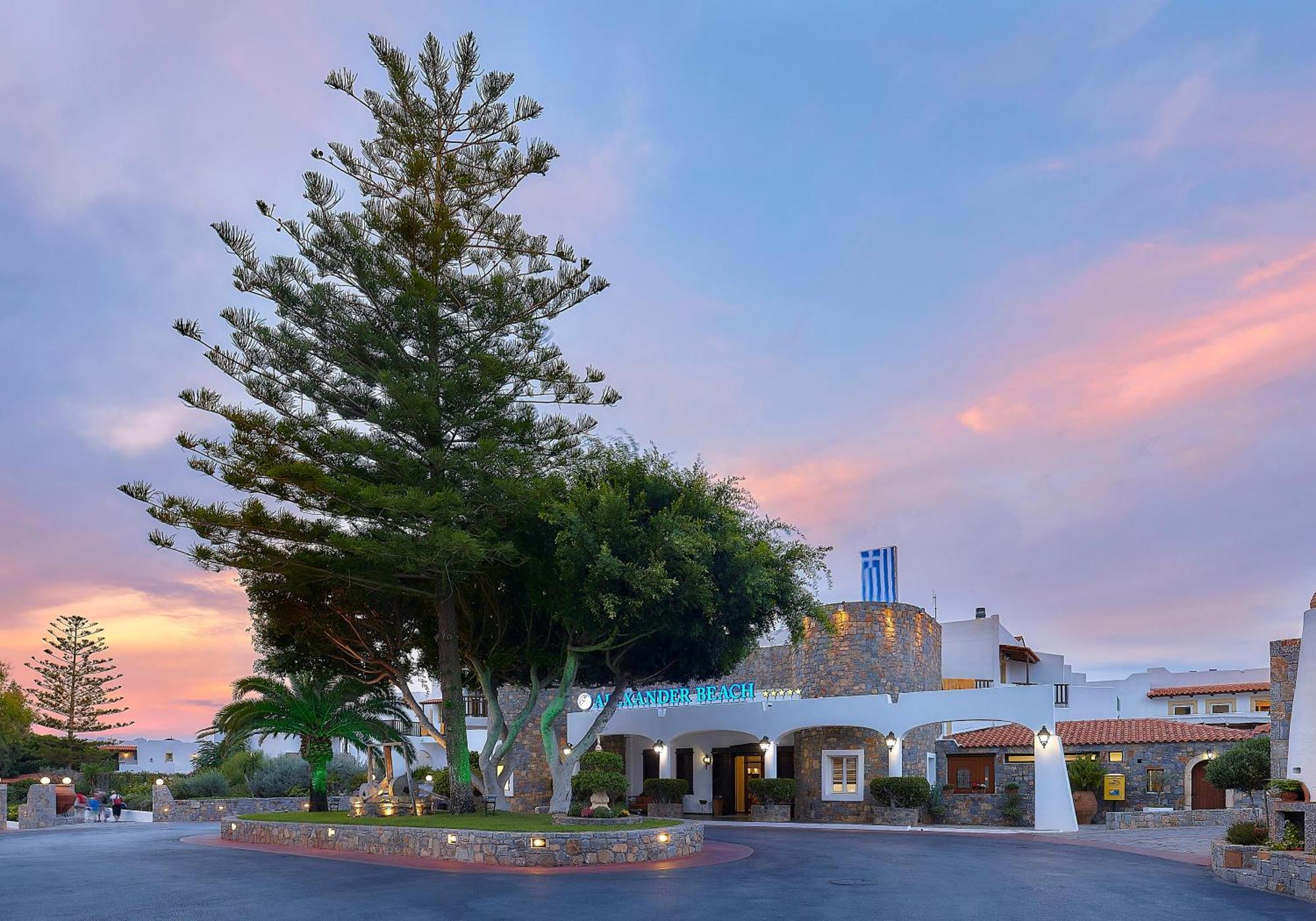Alexander Beach Hotel & Village Resort Malia Exterior foto