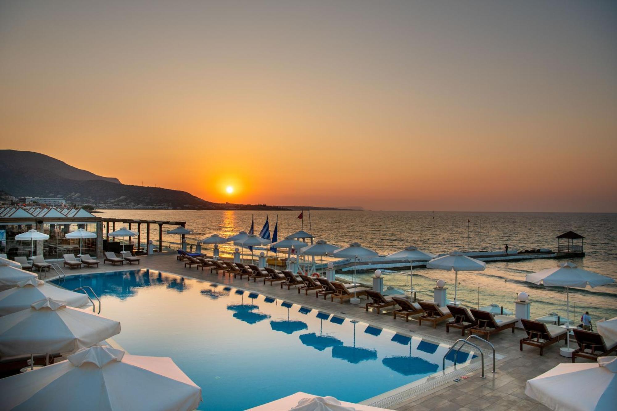 Alexander Beach Hotel & Village Resort Malia Exterior foto